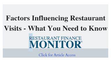Factors Influencing Restaurant Visits